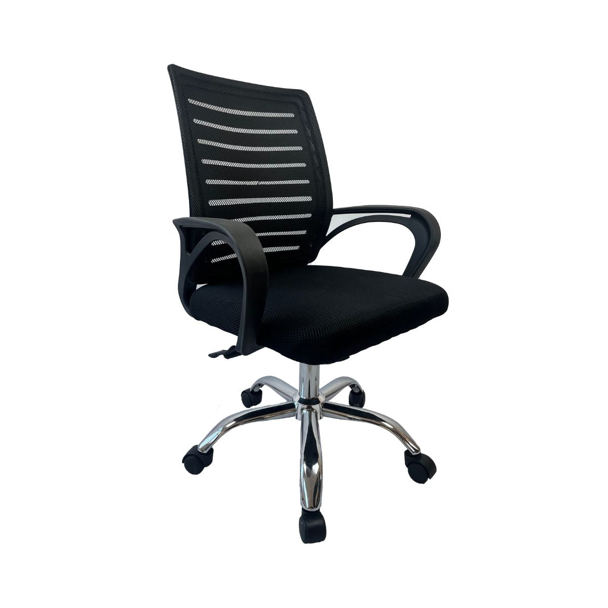 Scaun de birou reglabil pe inaltime, negru, 49x49x91 cm, Modern Mesh Office Chair, 1, hectarul.ro