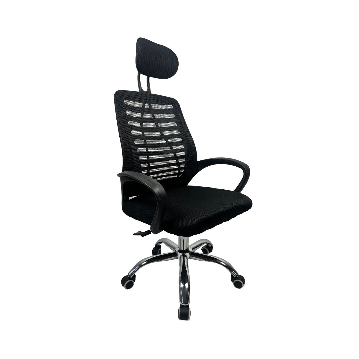 Scaun de birou reglabil pe inaltime, negru, 62,5x61,2x109 cm, Ergonomic Office Chair, 1, hectarul.ro