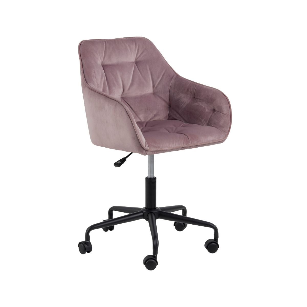 Scaun de birou roz pal textil Brooke Actona, 1, hectarul.ro