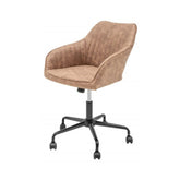 Hectarul - Scaun de birou taupe vintage Turin Invicta