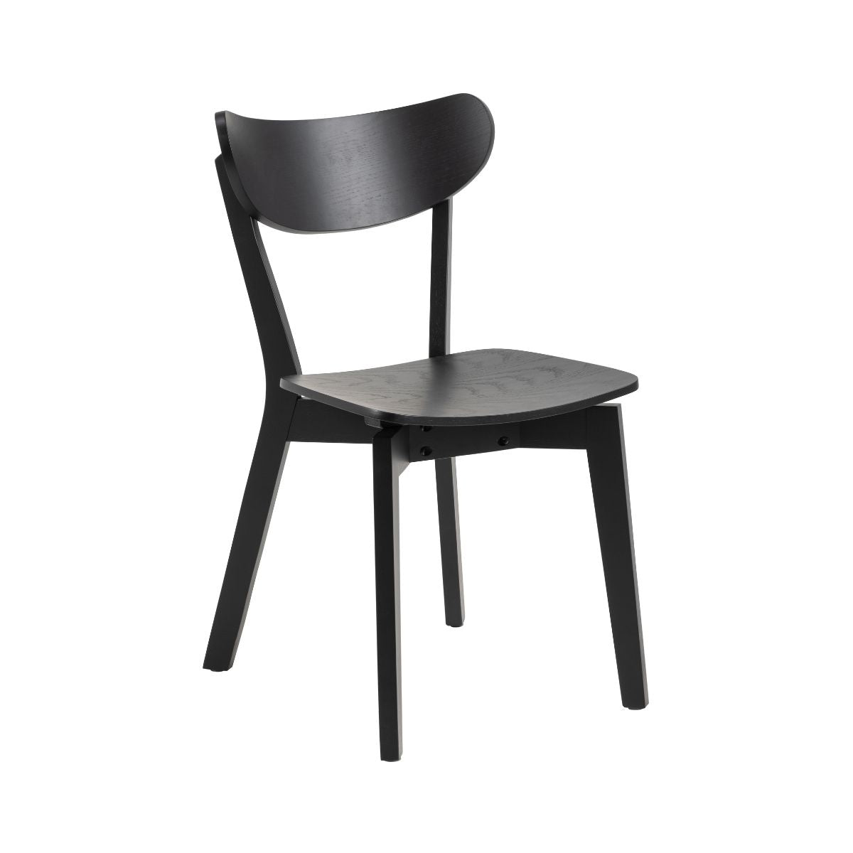 Scaun dining negru din lemn Roxby II Actona, 1, hectarul.ro