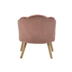 Scaun velvet roz 63x73x083/42