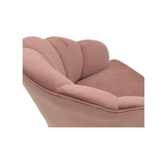 Scaun velvet roz 63x73x083/42