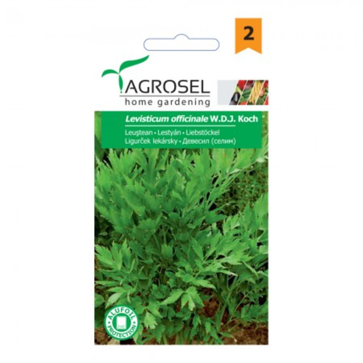 Seminte aromatice Leustean Agrosel 0.8 g, 1, hectarul.ro