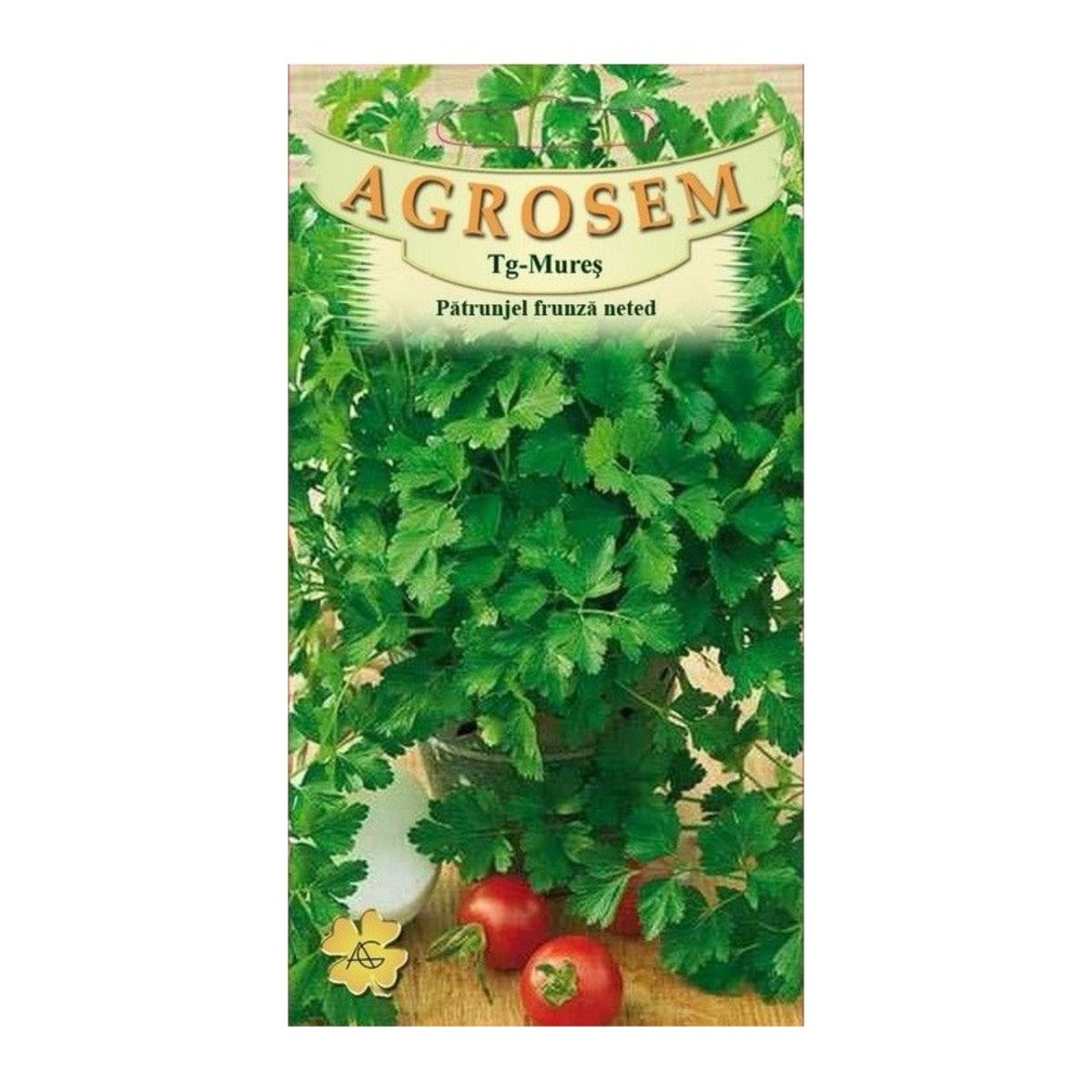 Seminte aromatice Patrunjel frunza neted Plain Leaved AGROSEM 30 g, 1, hectarul.ro