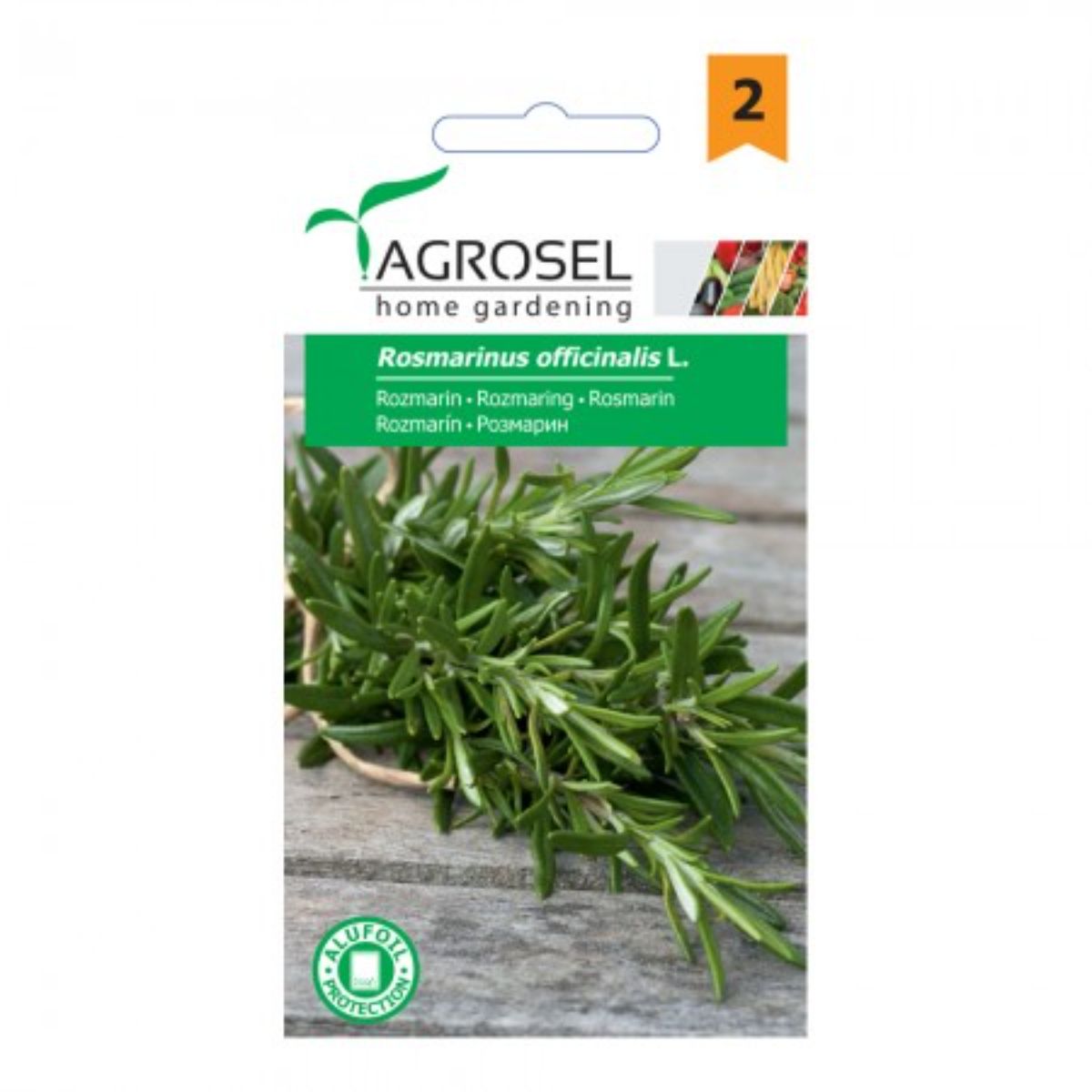 Seminte aromatice Rozmarin Agrosel 0.1 g, 1, hectarul.ro