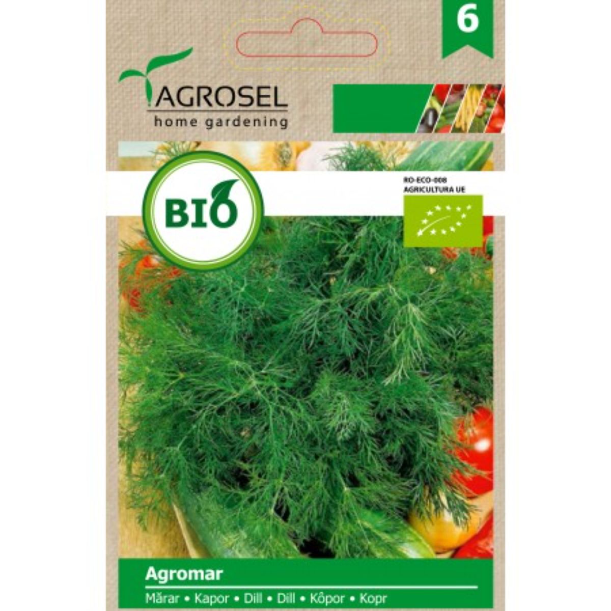 Seminte bio Marar Agromar ECO Agrosel 2.5 g, 1, hectarul.ro