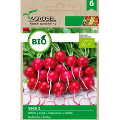 Seminte bio Ridichi Saxa 2 ECO ** Agrosel 3 g