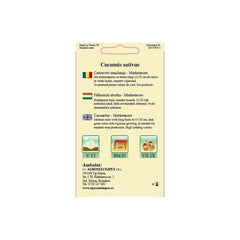 Seminte Castraveti semilungiMarketmore AGROSEM 10 g