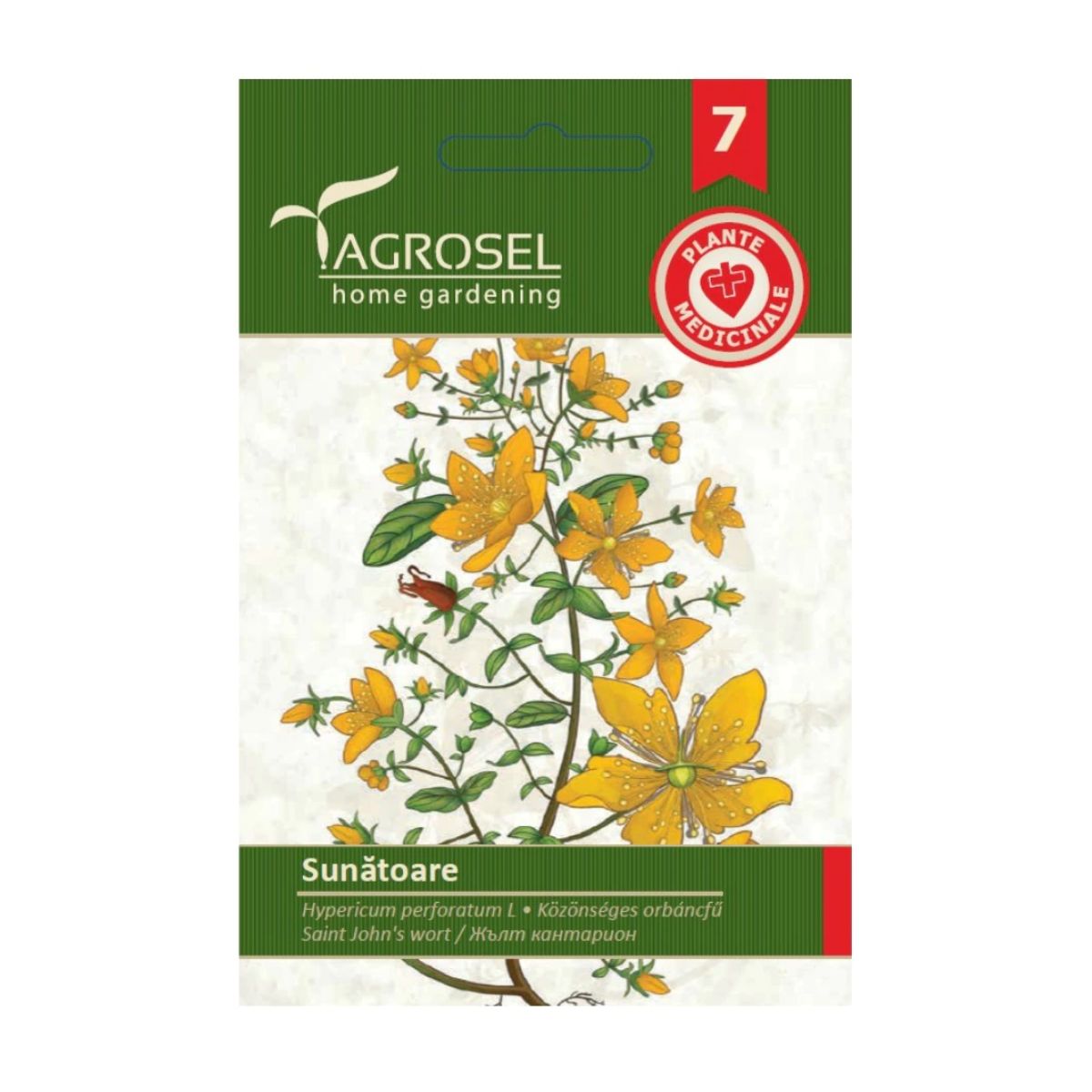 Seminte de sunatoare, 1,5 grame, Agrosel, 1, hectarul.ro