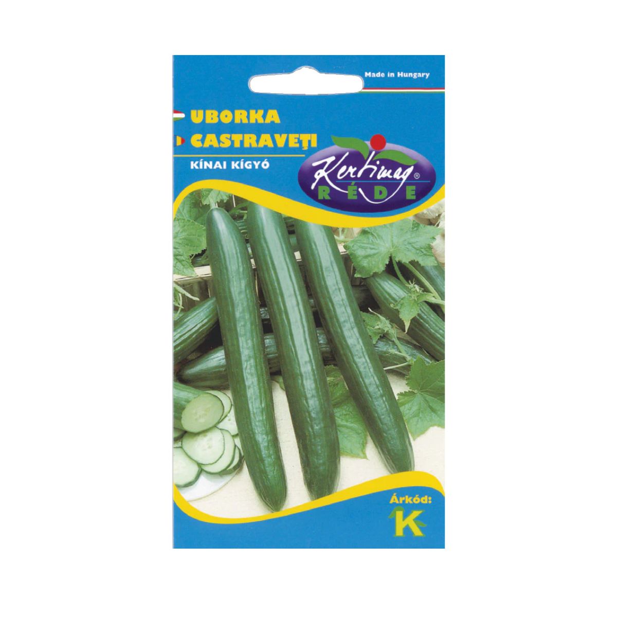 Seminte de castraveti LONG DE CHINA, 2 gr, KERTIMAG, 1, hectarul.ro