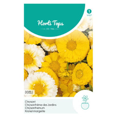 Seminte de crizanteme duble, 1,5 grame, Hortitops