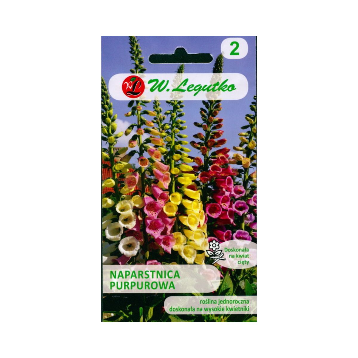 Seminte de degetar inalt MIX, 0,3 gr, LEGUTKO, 1, hectarul.ro