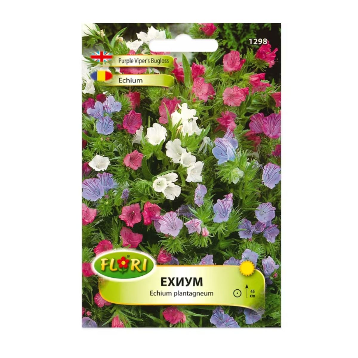 Seminte de echium, 0,5 grame, FLORIAN, 1, hectarul.ro