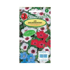 Seminte de in cu flori mari MIX, 0,5 gr, LEGUTKO