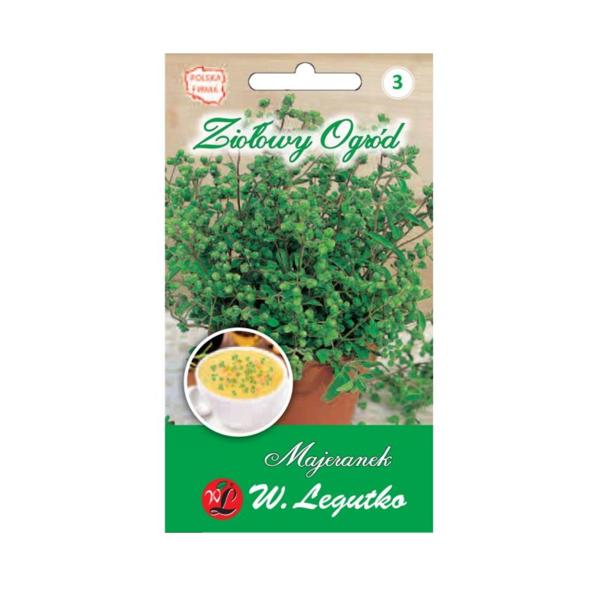 Seminte de maghiran aromat, 0,5gr, LEGUTKO, 1, hectarul.ro