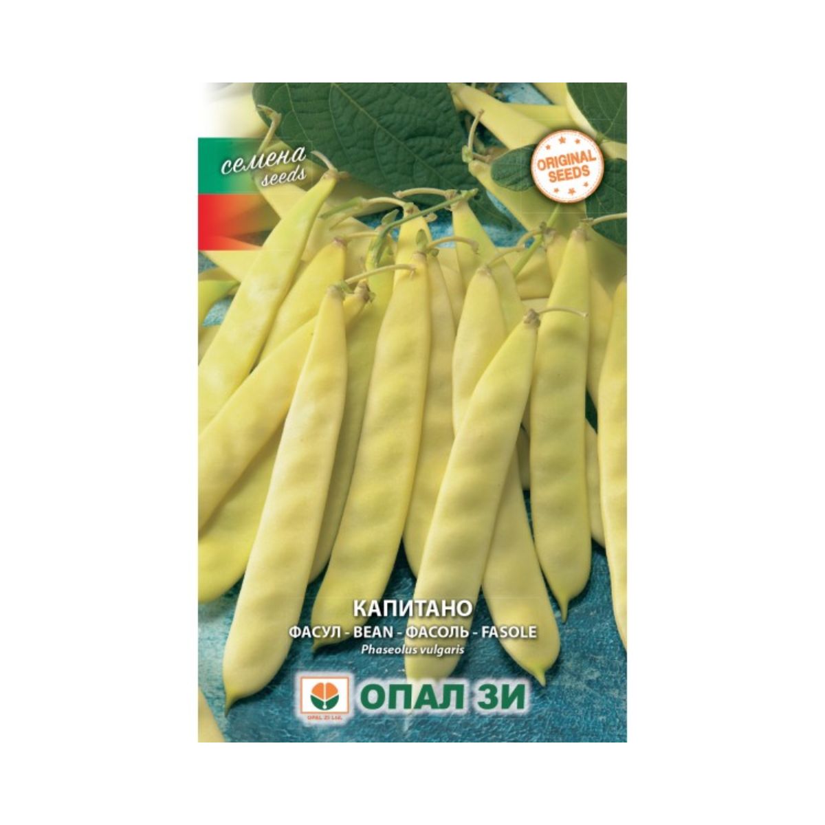 Seminte de fasole pitica (cu pastaie lata galbena) Capitano , 1 kilogram, OPAL, 1, hectarul.ro