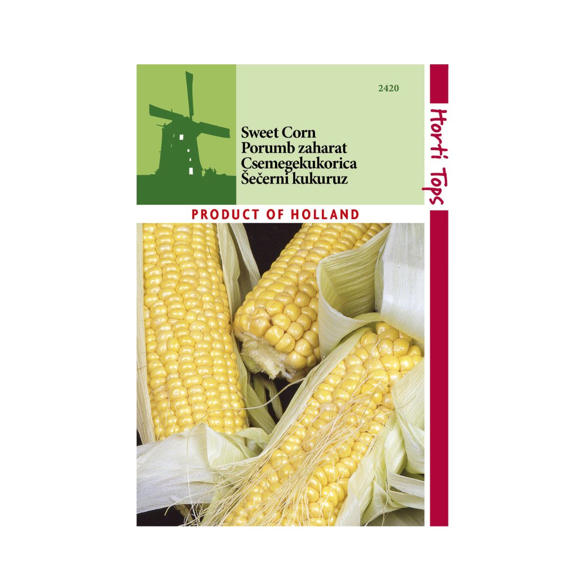 Seminte de porumb zaharat Golden Bantam, 8 grame, 1, hectarul.ro