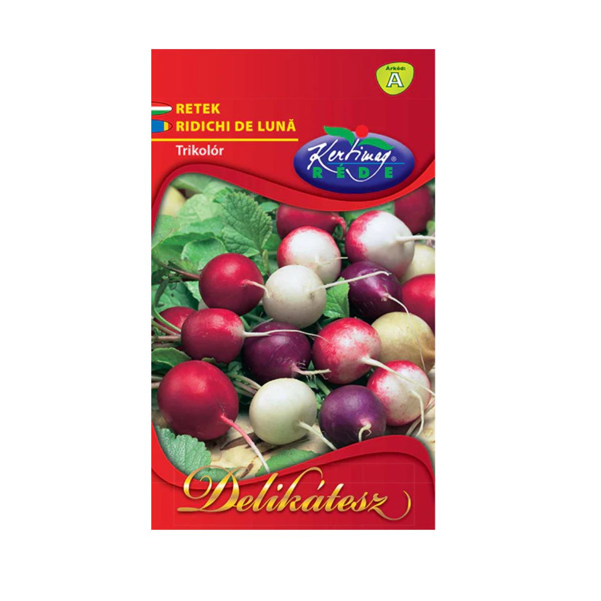 Seminte de ridichi TRICOLOR MIX, 3 gr, KERTIMAG, 1, hectarul.ro