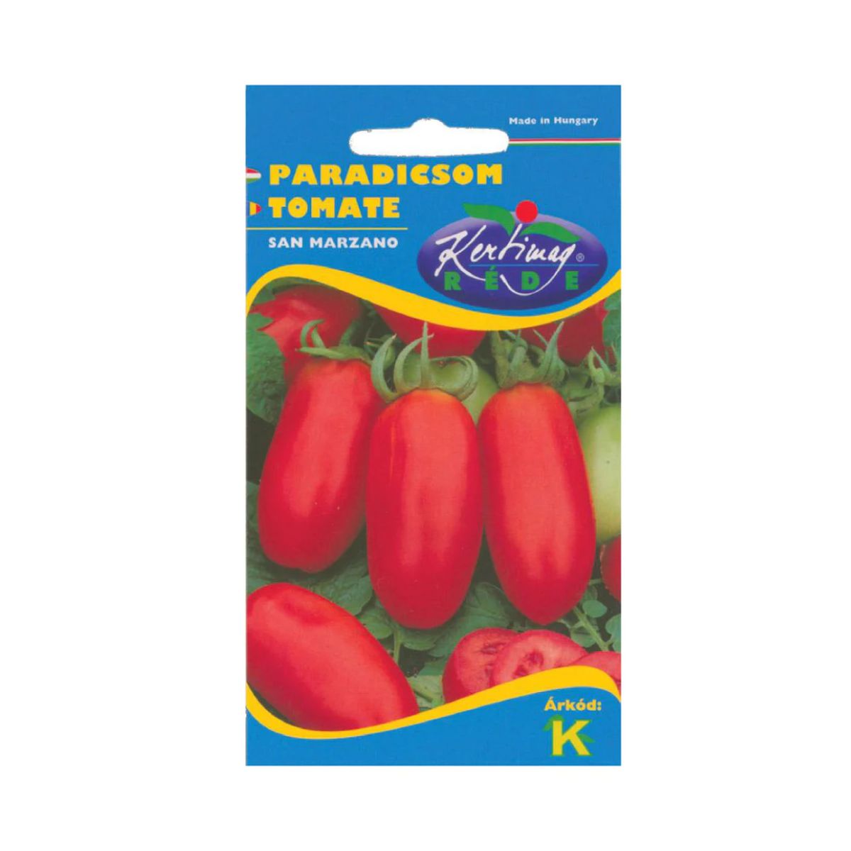Seminte de tomate San Marzano, 0,5 gr, KERTIMAG, 1, hectarul.ro