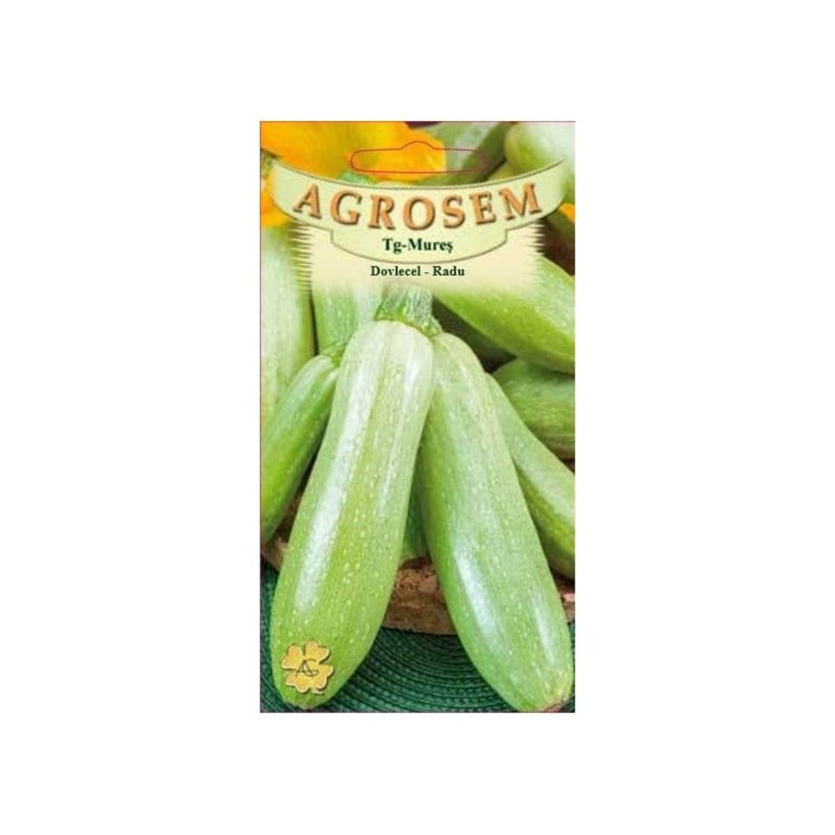 Seminte Dovlecel Radu AGROSEM 6 g, 1, hectarul.ro
