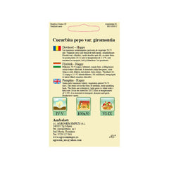 Seminte Dovlecel Happy AGROSEM 6 g