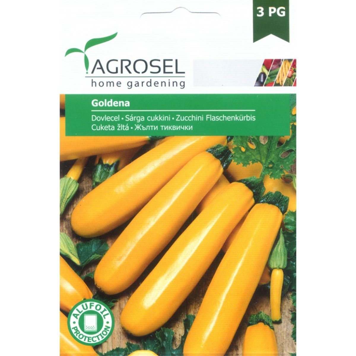 Seminte Dovlecel Goldena Agrosel 1,5 g, 1, hectarul.ro