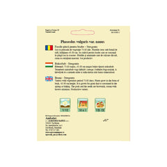 Seminte Fasole pitica tarcata boabe Stregonta TRATAT AGROSEM 100 g