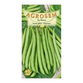 Hectarul - Seminte Fasole pitica verde rotunda Processor TRATAT AGROSEM 100 g