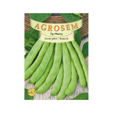 Hectarul - Seminte Fasole piticaverde Lata Roma II TRATAT AGROSEM 50 g