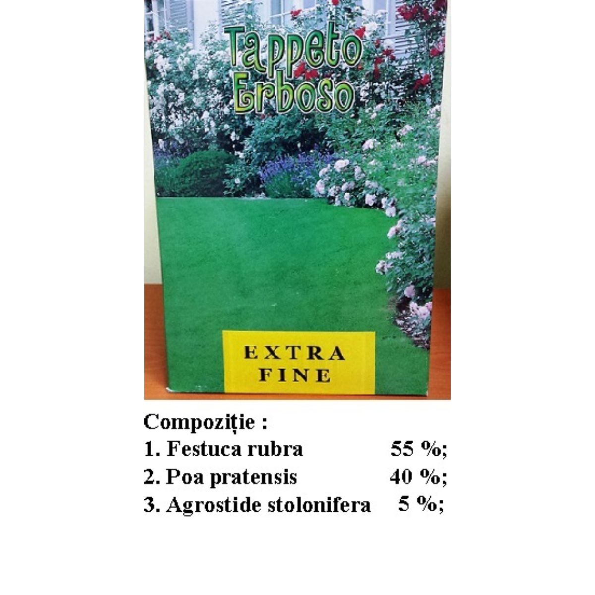 Seminte Gazon EXTRAFIN AGROSEM 1 Kg, 1, hectarul.ro