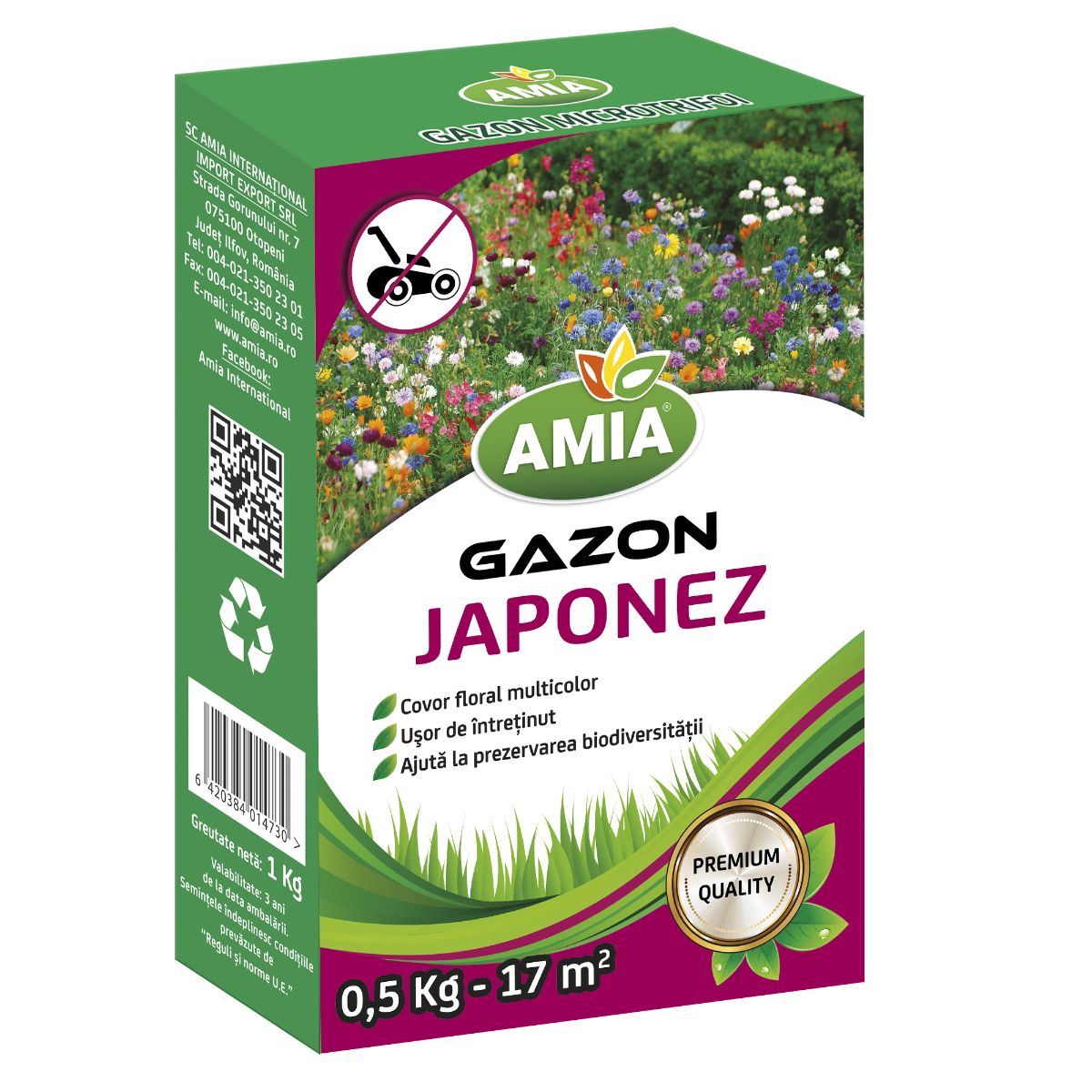 Seminte Gazon JAPONEZ AMGJ AMIA 0.5 Kg, 1, hectarul.ro