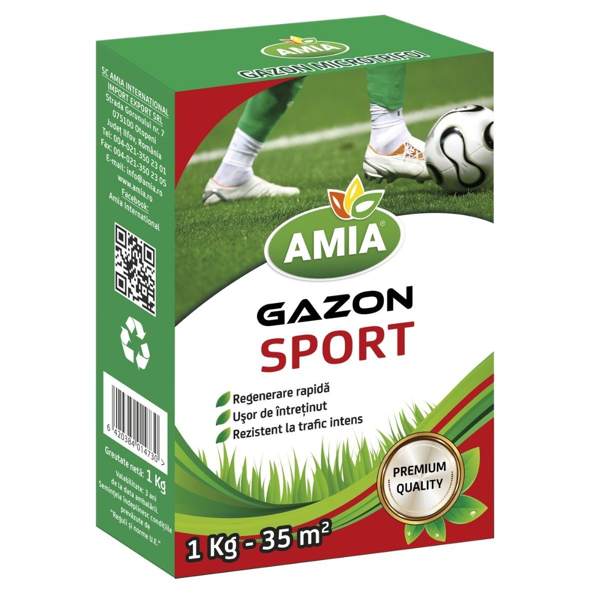 Seminte Gazon SPORT AMGS1 AMIA 1 Kg, 1, hectarul.ro