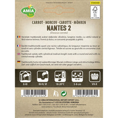 Seminte Morcov Nantes BIO AMIA 1.7gr