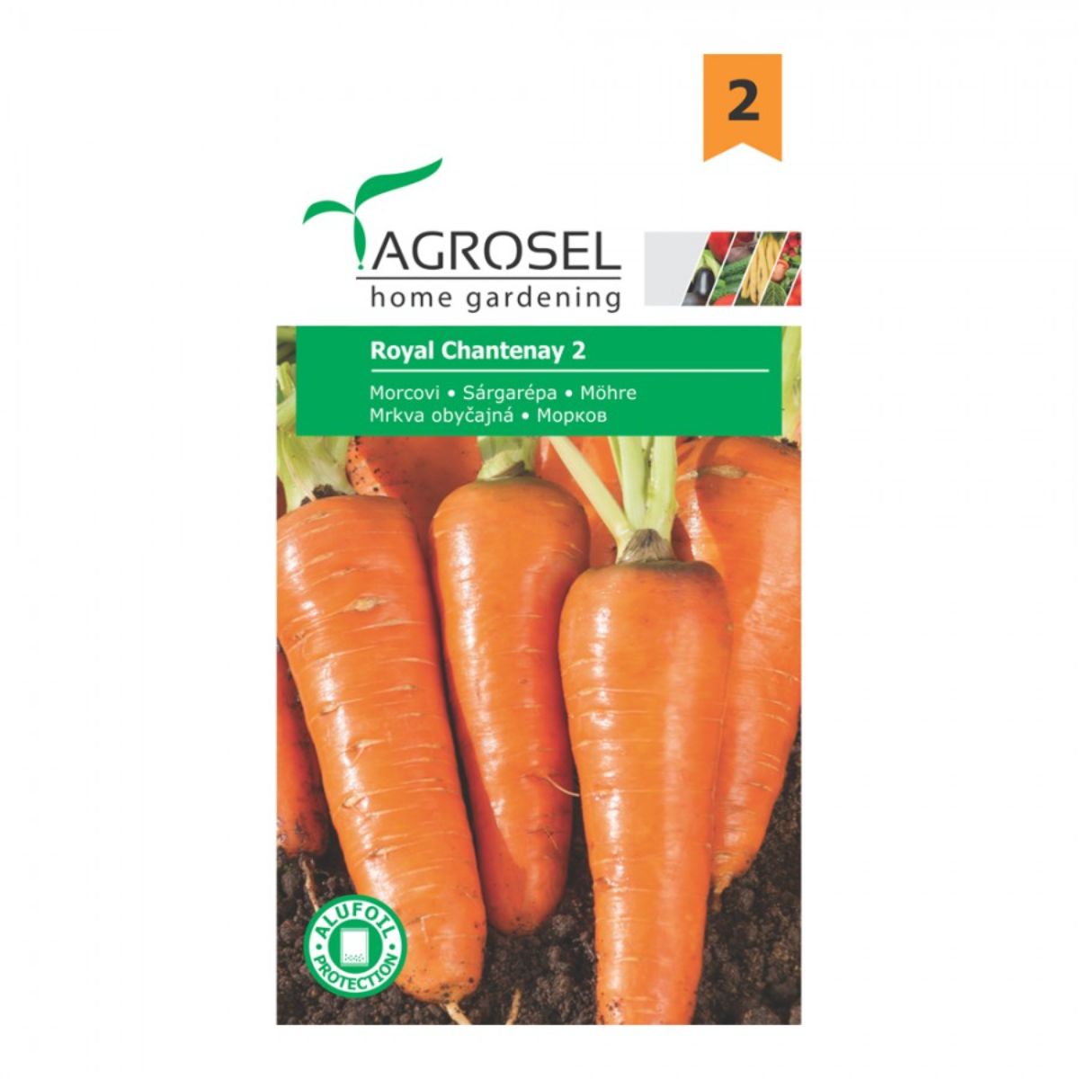 Seminte Morcovi Royal Chantenay 2 Agrosel 5 g, 1, hectarul.ro