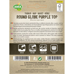 Seminte Nap Globe Purple Top BIO AMIA 1gr