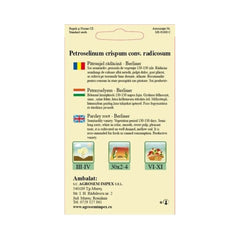 Seminte Patrunjel radacina Berliner  AGROSEM 30 g