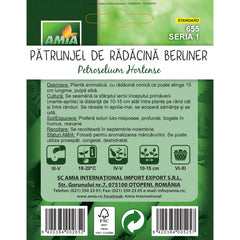 Seminte Patrunjel RAD.BERLINER A AMIA 5gr