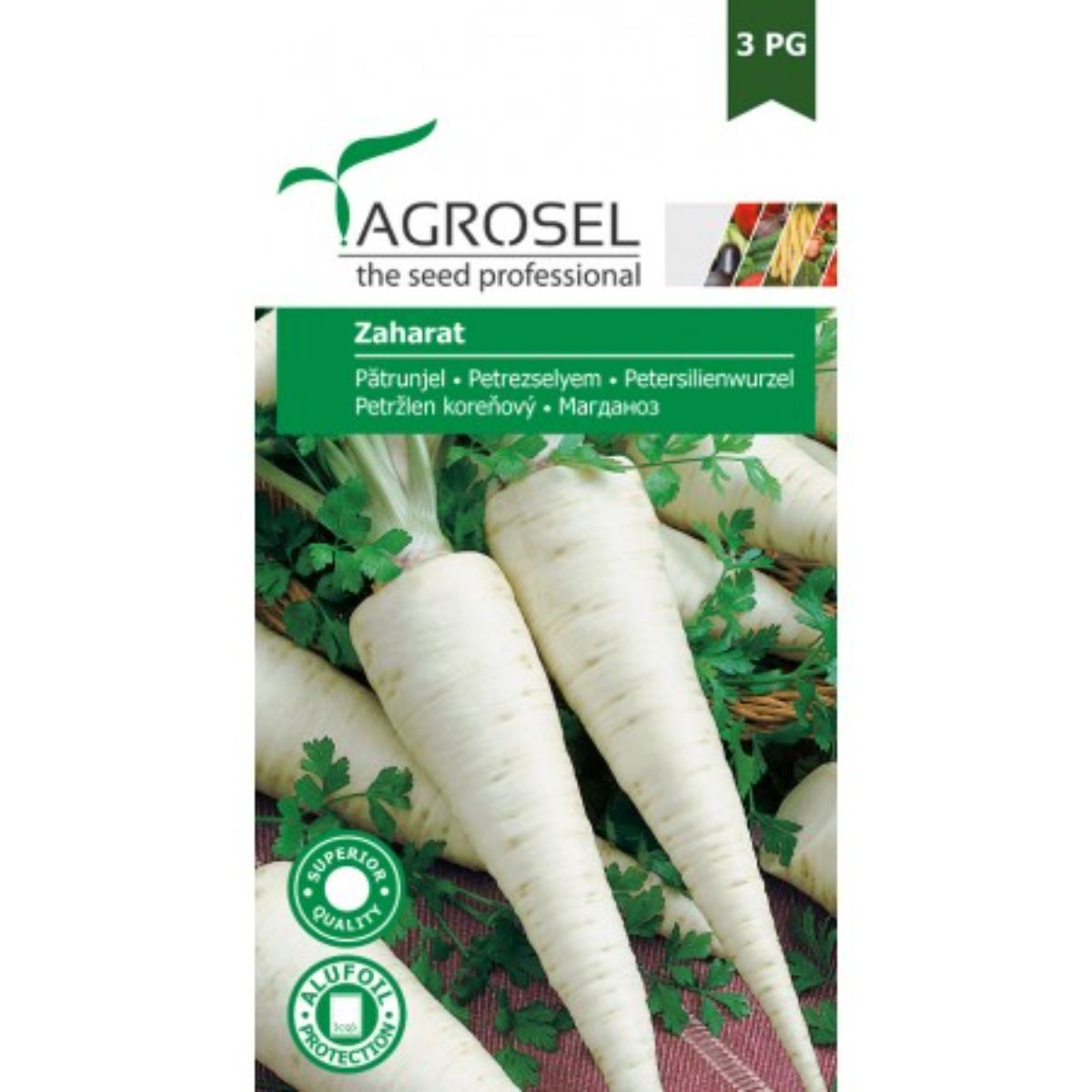 Seminte Patrunjel Zaharat Agrosel 7 g, 1, hectarul.ro