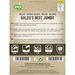 Seminte Pepene Galben Hales's Best Jumbo BIO AMIA 1gr