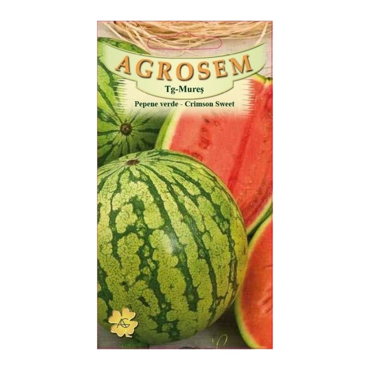 Seminte Pepene  verde  Crimson Sweet AGROSEM 10 g, 1, hectarul.ro