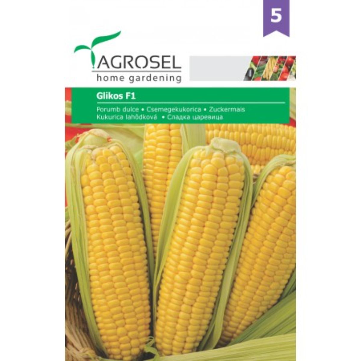 Seminte Porumb zaharat Glikos F1 ** Agrosel 75 sem, 1, hectarul.ro