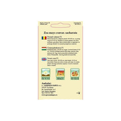 Seminte Porumb zaharat Royalty F1 TRATAT AGROSEM 10 g