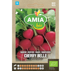 Seminte Ridichi Cherry Belle BIO AMIA 2.5gr