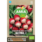 Hectarul - Seminte Ridichi National 2 BIO AMIA 0.5gr