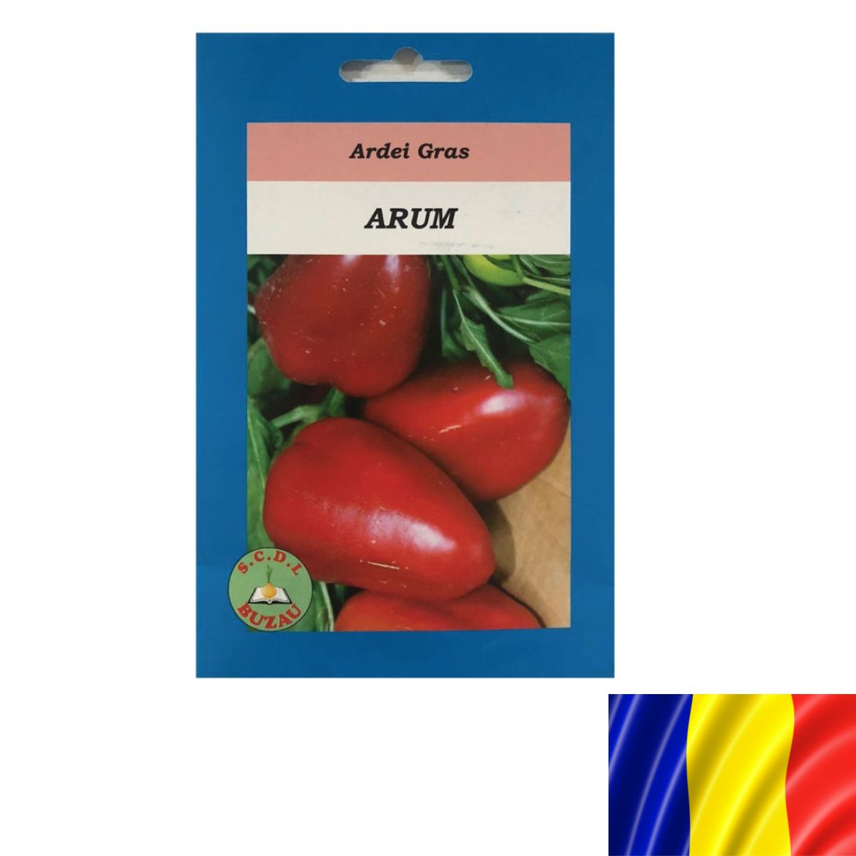 Seminte romanesti de ardei ARUM, 5gr, SCDL Buzau, 1, hectarul.ro