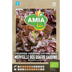 Seminte Salata ButterHead Merveill des Quatre Saisons BIO AMIA 1gr