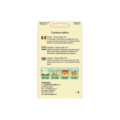 Seminte Salata iceberg Great Lakes AGROSEM 15 g