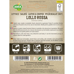 Seminte Salata Lollo Rossa BIO AMIA 0.7gr