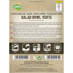 Seminte Salata Verte Salad Bowl BIO AMIA 0.6gr